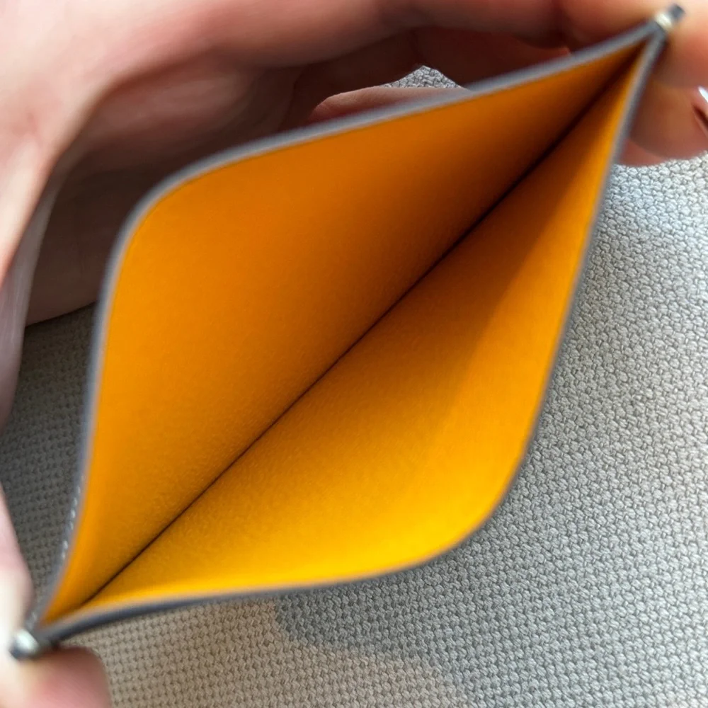 NWT🖤GOYARD🖤Goyardine Saint Sulpice Card Holder
